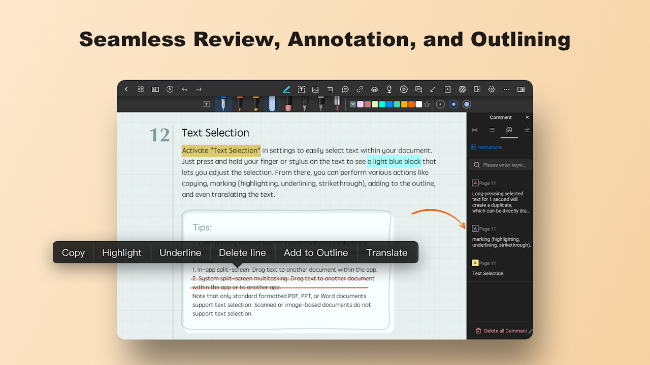 Notein：Handwriting Notes & PDF 